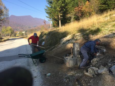 akcija prenove vaške pipe, Dolnja Briga